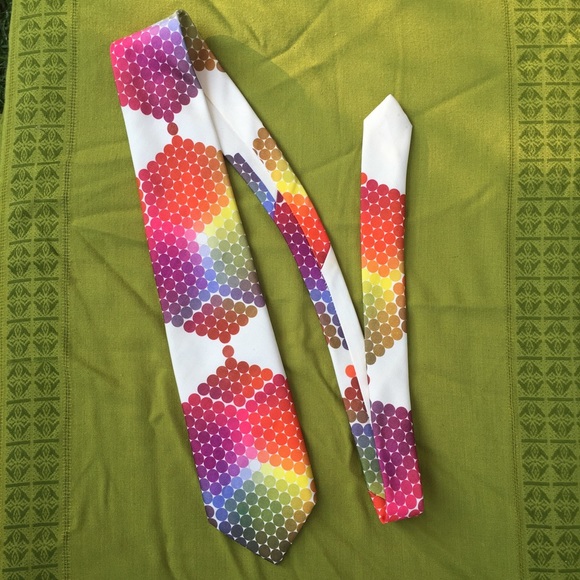 American Vintage Other - 70’s DuPont Rainbow Module Wide Tie~